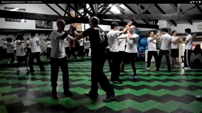 sessione di sparring wing chun leggero - torino sessione di sparring wing chun leggero - torino
